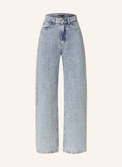 Maje Straight Jeans Mit Schmucksteinen blau von Maje