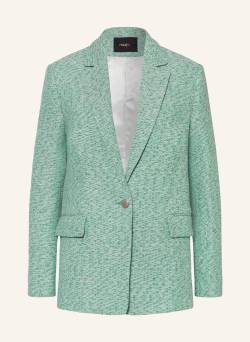 Maje Tweed-Blazer gruen von Maje