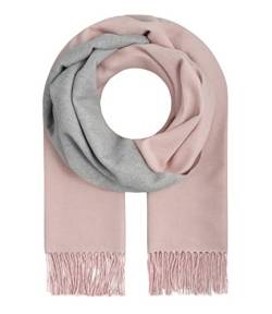 Majea Damenschal Winterschal Strickschal Damen Schal (880041) (rosa 7) von Majea