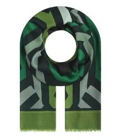 Majea Halstücher Damen Tuch Kopftuch Halstuch Schal Damen-Schal Tücher Damen Stola (880031) (grün 35) von Majea