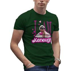 I am Kenough Herren Militärgrün T-Shirt Size 3XL von Makdi