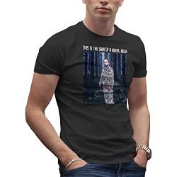 Robert Pattinson Shirt This is The Skin of a Killer Bella Herren Schwarz T-Shirt Size L von Makdi
