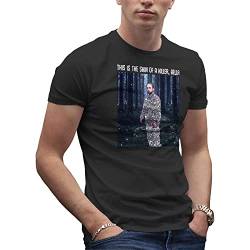 Robert Pattinson Shirt This is The Skin of a Killer Bella Herren Schwarz T-Shirt Size XXL von Makdi