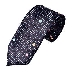 Videospiel Krawatte – Gamer Krawatte – Videospiel Geschenk – Gamer Geschenk für Männer – Herren Videogame Krawatte – Retro 80er Jahre Krawatte – Gamer Krawatte – Videospiel Geschenk für Männer von Maker V