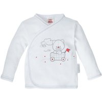 Makoma Langarmshirt Baby Wickeljacke Sweatshirt Langarm Neutral für Jungen & Mädchen (1-tlg) 100% Baumwolle von Makoma