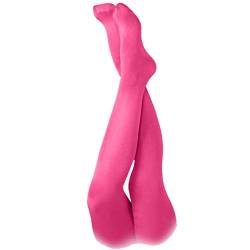 Makotex Damen Strumpfhose Blickdicht, Feinstrumpfhose 60 DEN (Pink, 2XL/3XL) von Makotex