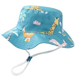 Malaxlx Unisex Kleinkind Sonnenhut Giraffe Fischerhut Baby Sommerhut für 12-24 Monate Mädchen Jungen von Malaxlx