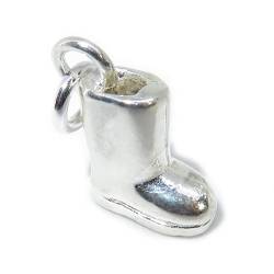 Boot Sterling Silber Charm .925 x 1 Gummistiefel Charms von Maldon Jewellery