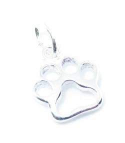 Maldon Jewellery Pfotenabdruck TINY Sterling Silber Charm .925 x 1 Katze Hund Pfoten Charms von Maldon Jewellery