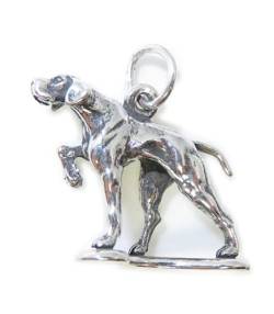 Pointer Hund Sterling Silber Charm .925 x 1 Pointers Dogs Charms von Maldon Jewellery