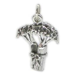 Sellerie Sterlingsilber Charm .925 x 1 Gemüse Veg Charms sslp3241 von Maldon Jewellery