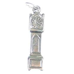 Standuhr Sterling Silber Charm .925 x 1 Großvater Großvater von Maldon Jewellery