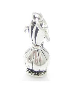 Zwiebel Sterlingsilber Charm .925 x 1 Zwiebeln Gemüse Gemüse Charms sslp3238 von Maldon Jewellery