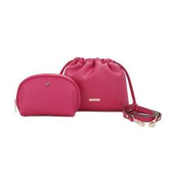 Mali+Lili Lola Beauty Bag Duo, hot pink, Umhängetasche von Mali+Lili