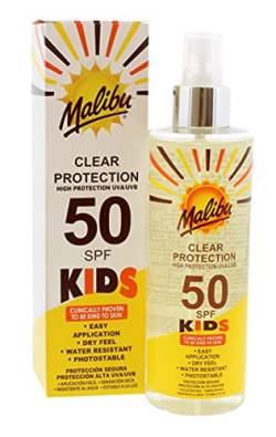 MALIBU 250ML SPF 50 KIDS CLEAR PROTECTION SPRAY von Malibu
