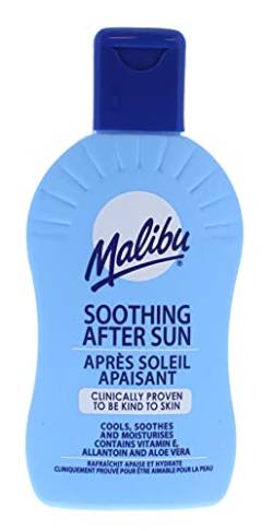 Malibu Beruhigende feuchtigkeitsspendende Vitamin angereicherte After-Sun Lotion, 200 ml, Original von Malibu