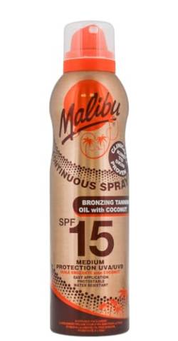 Malibu Bronzing Tanning Oil SPF15 Kokosöl 175ml Sonnenbad von Malibu