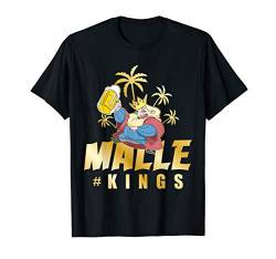 Malle König Party Bier Mallorca Saufen Urlaub Geschenk T-Shirt von Malle Party Shirts