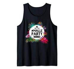 Malle Party Crew Mallorca Urlaub Spruch Palma Team Tank Top von Malle Party Shirts