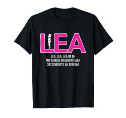 Lea Malle Hit - Lea, Lea, Lea im BH - Mallorca Lea Malle T-Shirt von Mallorca Malle Trend