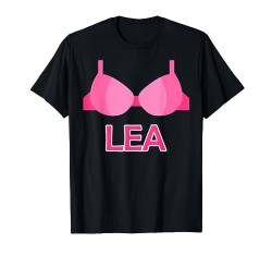 Lea Mallorca Hit - Lea im BH schönste an der Bar - Lea Malle T-Shirt von Mallorca Malle Trend