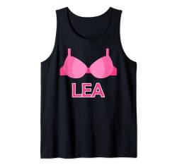 Lea Mallorca Hit - Lea im BH schönste an der Bar - Lea Malle Tank Top von Mallorca Malle Trend