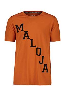 Maloja Herren 27520 T-Shirt, Orange (Firelily 8218), X-Large von Maloja