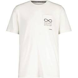 Maloja Herren Pordoim T-Shirt, Mehrfarbig (Glacier Milk), M von Maloja