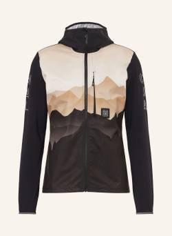 Maloja Hybrid-Jacke Beifussm. schwarz von Maloja