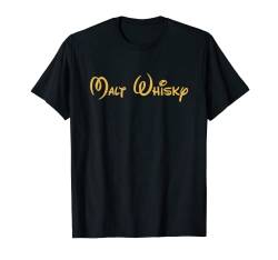 Malt Whiskey, Malt Whiskey Shirt, lustige Whiskey Parodie T-Shirt von Malt Whiskey T-Shirt, Original Label Outfit