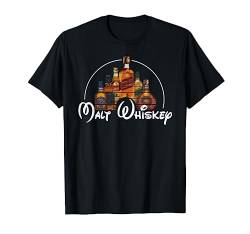 Malt Whiskey Shirt, Funshirt Whisky Parodie T-Shirt von Malt Whiskey T-Shirt, Original Label Outfit