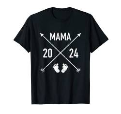 Mama 2024 Hipster werdende Mutter T-Shirt von Mama 2024 Shop