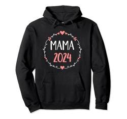 Mama 2024 Schwangerschaft verkünden Pullover Hoodie von Mama 2024 Shop