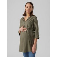 Mamalicious Blusenshirt Umstandstunika Shirt (1-tlg) 3113 in Olive von Mamalicious