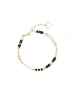 Maman et Sophie ARMBAND AFRIKA SCHWARZ UND WEISS, Gold, Achat von Maman et Sophie