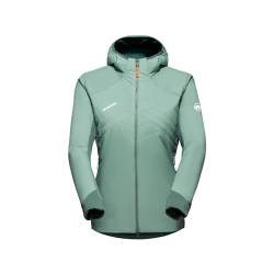 Mammut Damen Rime Light In Flex Hoodie Jacke, jade-dark jade, S von Mammut