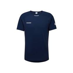 Mammut Herren T-Shirt, S, Dunkelblau, Sportshirt Kurzarm, Trainingsshirt von Mammut