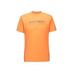 Mammut Men's Trovat Men Logo T-Shirt, Tangerine, XL von Mammut