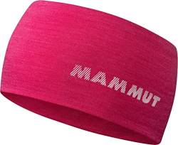 Mammut Merino Headband pink Melange one Size von Mammut