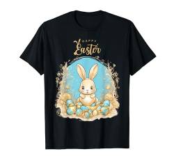 Frohe Ostern Süßer Hase für Kinder und Kleinkinder T-Shirt von Mams F