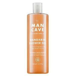 ManCave duschgel männer - Mandarinen-Duschgel 500ml | Duschseife | Körperpflege Männer | Belebender holzig-zitrischer Duft | Natürliche Formel | Vegan | Recyceltes Behälter | Seinz Duschgel von ManCave