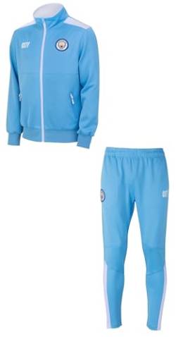 Trainingsanzug Fit Manchester City, offizielle Kollektion, blau, 12 Jahre von Manchester City FC
