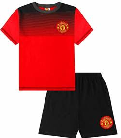 Manchester United Football Club Herren Pyjama-Set, kurz, rot, XL von Manchester United F.C.
