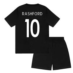 Manchester United FC - Kinder Schlafanzug-Shorty - Offizielles Merchandise - Rot Rashford - 10-11 Jahre von Manchester United FC