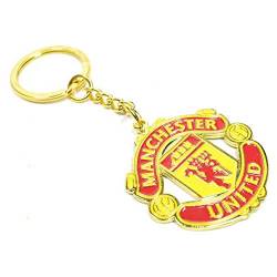 Manchester United FC offizieller FuÃŸball-Schlüsselanhänger (EinheitsgröÃŸe) (Rot/Gelb) von Manchester United FC