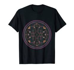 Shipibo Stammes Psychedelisch T-Shirt von Mandala Life ART