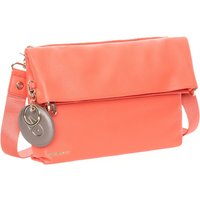 MANDARINA DUCK Umhängetasche, Glattleder, Reißverschluss, für Damen, orange von Mandarina Duck