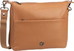 Mandarina Duck Mellow Leather Shoulder Bag FZT49  in Cognac (8.8 Liter), Umhängetasche von Mandarina Duck