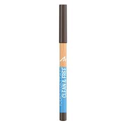 Manhattan Clean & FreeTM Eyeliner Pencil, cleaner und veganer Eyeliner-Stift, Fb. 002 Pecan Brown von Manhattan