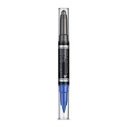 Manhattan Eyemazing Double Effect Eyeshadow & Liner – Blauer 2-in-1 Lidschatten & Eyeliner Stift zum Drehen – Farbe 004 Cobalt Storm – 1 x 1.6g von Manhattan